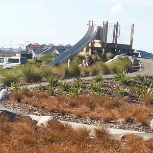 Commercial Landscaping finished Playground