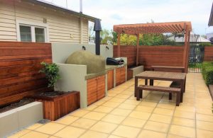 Forever Green can integrate the BBQ in your outdoor entertaining design.